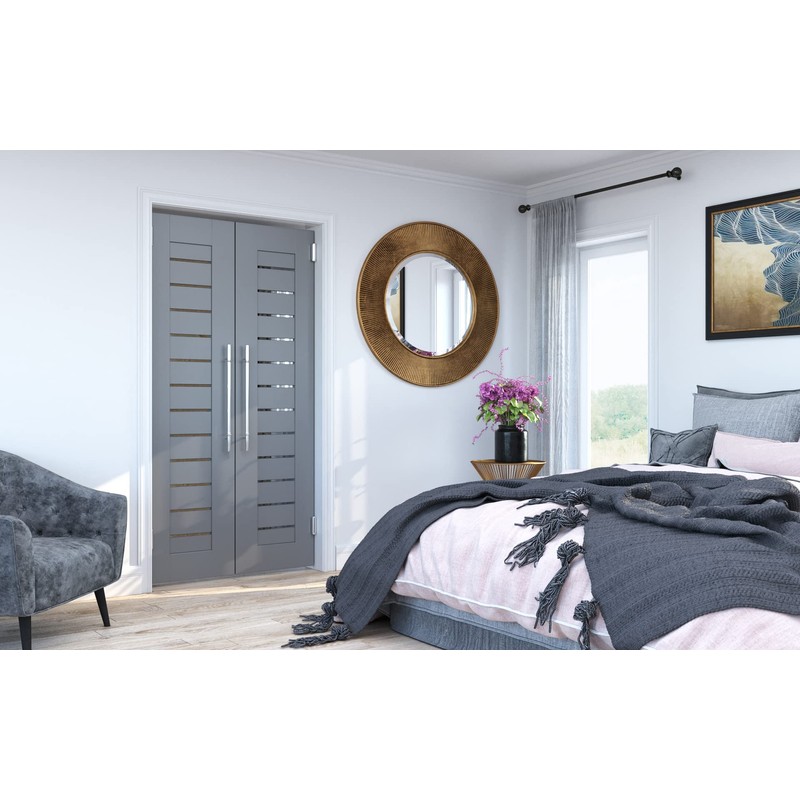 Swinging Cafe Doors - 6" Double Action Hinge – Heavy