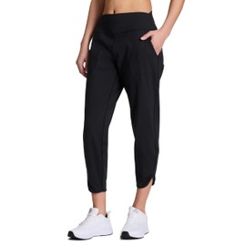 RBX Active Women's Buttery Soft Ankle Pant Loungewear Squat Proof Lightweight Ultra Soft Jogger Sweatpants with Pockets Black Tulip S