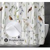 mefound Shower Curtain Waterproof & Mould Resistant Premium Hotel Quality
