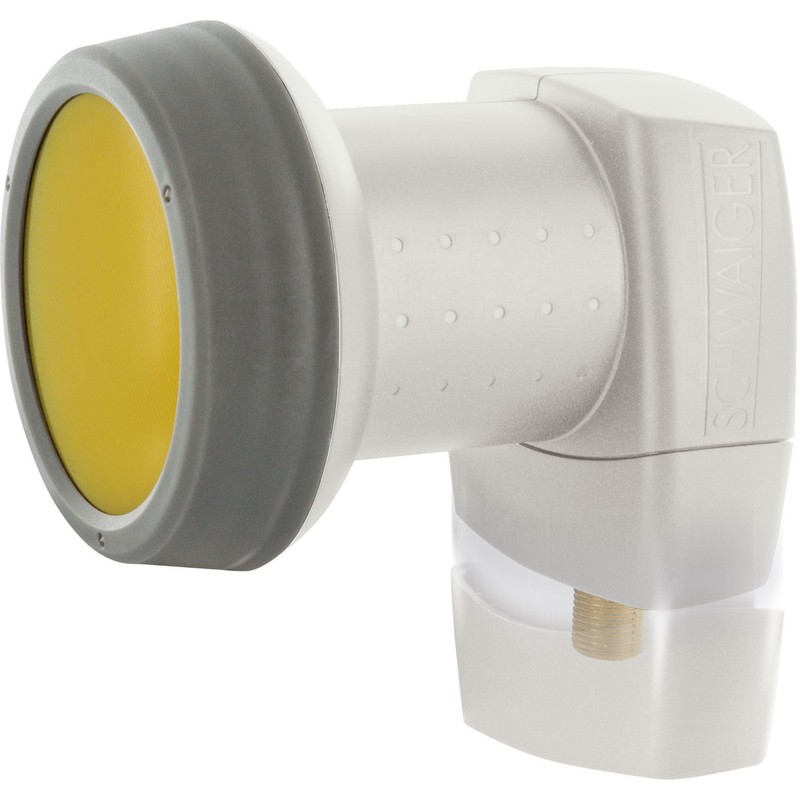 Schwaiger 714371 Digital Premium Quad LNB (Charcoal) for Two Participants