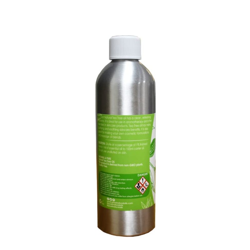 Pearl natural oils Tea Tree Essential Steam Distilled 500ml Oil