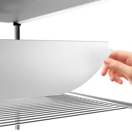 5pcs Shelf Liners of Wire Shelf System,14 x 24 inch Plastic Shelf Liners Mats for Wire Shelving (Rolled)