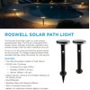 SPW Brilliance Roswell-Solar-PL Solar Powered Path Light 3000K LED Landscape