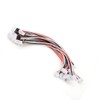 10pcs 20cm XH4P Male to Female Balance Extended Silicone Cable