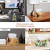 2 Pack Tissue Box Cover Holder, Horse Running Rectangle Leather