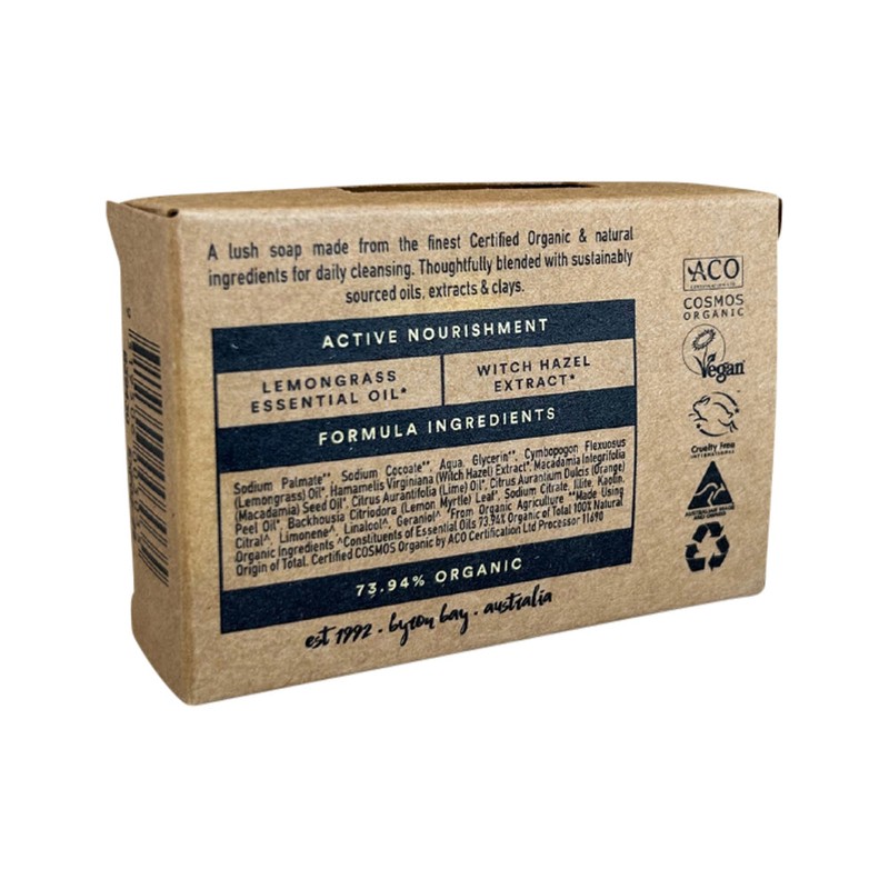 Sanctum Soap Bar Lemongrass & Witch Hazel 100g
