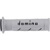 Domino domino(ドミノ) ハンドルバーグリップ ストリートタイプ サーモプラスチックゴム グレーXブラック 126mm A25041C4052