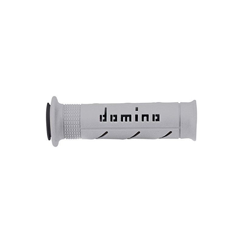 Domino domino(ドミノ) ハンドルバーグリップ ストリートタイプ サーモプラスチックゴム グレーXブラック 126mm A25041C4052