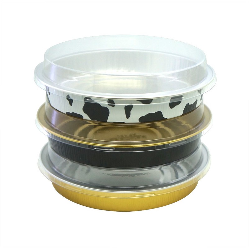 MYStar Set of 12, 6" Round Shape Non-stick Aluminum Baking