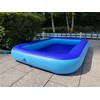 Inflatable Splash Pool for Kids, Plastic Wading Pools Outdoor, Large