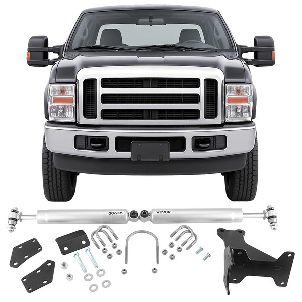 VEVOR Dual Steering Stabilizer, for 2005-2024 Ford F-250/F-350 Super Duty