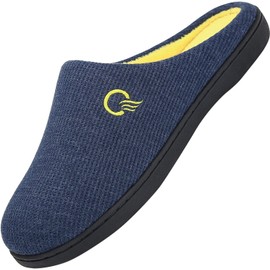 Mishansha Comfortable Slippers for Men Women Soft Memory Foam Slippers Size 36-47 - blue, size: 42/43 EU