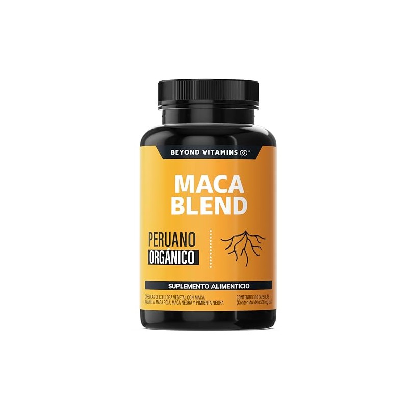 Maca Blend | Peruana Orgánica Amarilla, Negra y Roja |