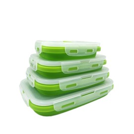 Skyzhura Collapsible Food Storage Containers (green)