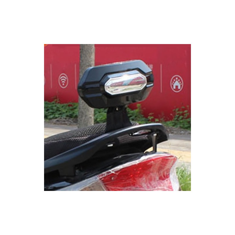 Motorcycle Backrest, Comfortable Driver Support, Removable Rear Backrest, Road Glide