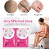 Foot Je/lly Bath Salt,J/elly Pedicure Packs Rose F/oot B/ath Salts,P/edicure