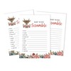 Inkdotpot 50 Pack Baby Word Scramble Baby Shower Game Cards