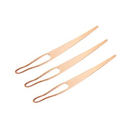 Pack of 3 Sisterlocks Needle Dreadlocks Interlocking Tools Dreadlocks Hook Tool (Rose Gold)