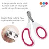 Cat Nail Clippers with Circular Cut Hole -Avoid Over Cutting