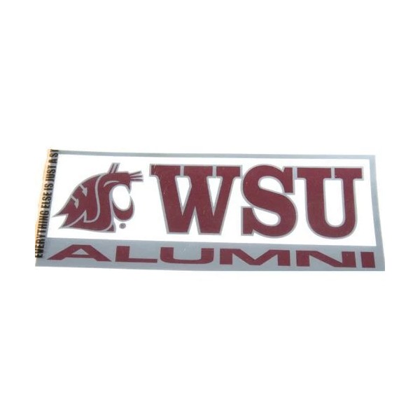 CDI Washington State Cougars Decal - Wsu/alumni - 3" X
