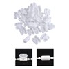 YFFSFDC 10pcs Ball Chain Connector Plastic Chain Curtain Accessories Crimp