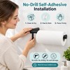 Self-Adhesive Stainless Steel Paper Towel Holder – No-Drill Wall-Mounted Roll