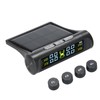 Solar Wireless Car Tire Pressure Monitoring System with 4 External