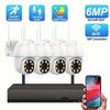 Sansco 6MP Wireless Home CCTV System WIFI PTZ 2-Way Audio