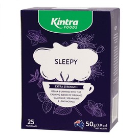 Kintra Foods 25 Herbal Tea Bags Sleepy