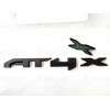 Auto Front Grill Matte Black AT4X OVERLAY Emblem 2023+GMC Sierra