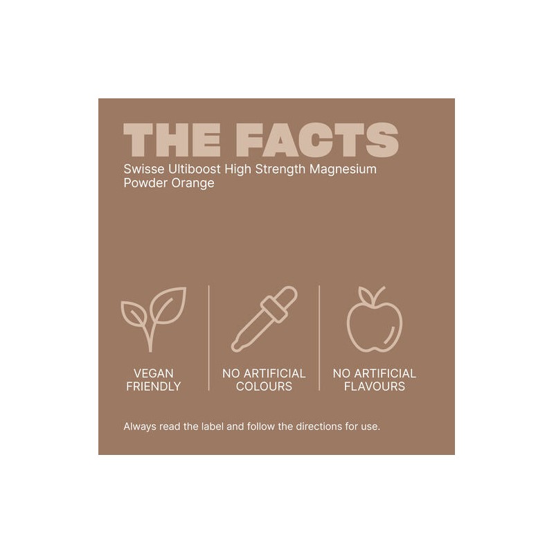 Swisse Ultiboost High Strength Magnesium Powder Orange 180g