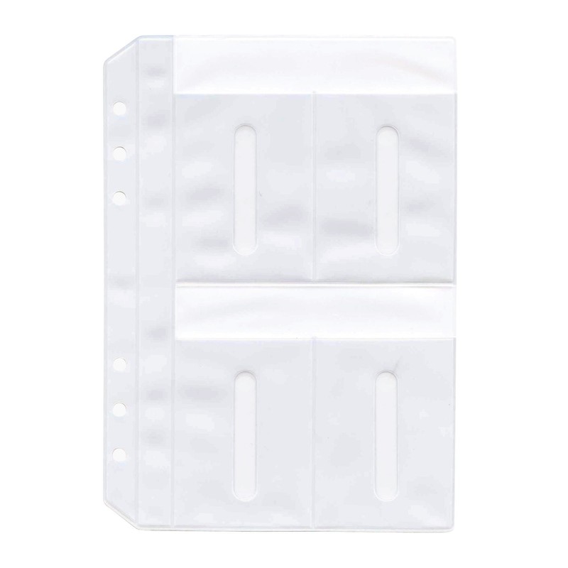 Reimei Fujii WWAR319 Keyword Personal Organizer Refill Card Holder, A5