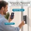 Keyless Entry Door Lock Deadbolt with Handle Set, Smart Locks
