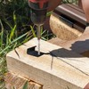 Pack of 50 WPC Mounting Clips, End Clip, Decking, Hidden