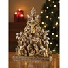 Trinity Church Supply Metallic Nativity Figurine Christian Decoration Religious Sculptures,