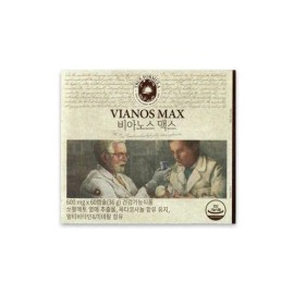 True Formula Vianos Max 600mg x 60 tablets Men's Health Prostate / 트루포뮬러 비아노스 맥스 600mg x 60정 남성 건강 전립선