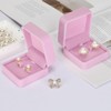 KUKUVR 2 Pieces Classic Velvet Jewelry Earring Gift Box for