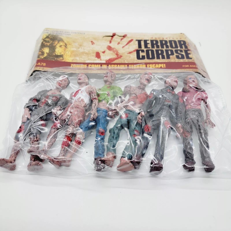 Terror Corpse Action Figure Pack Zombie Realistic Movable Joints New