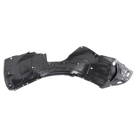 TRQ Front Left Inner Fender Liner Black Drivers Side Compatible with 2017-2019 Honda Civic HO1248175