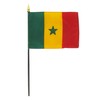 Online Stores Senegal 4" x 6" Stick Flag -12 Pack