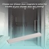 Shuisen Shower Door Magnet, 2-1/2" Glass Door Magnet Replacement for