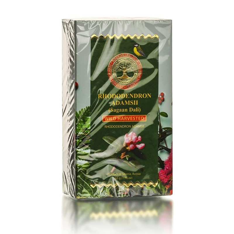 Rhododendron Adamsii (Sagaan Dali), Wild Harvested, Premium Quality, 1.76 OZ