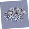 DOITOOL 20sets Cable Hanging Hook Kit Photo Frame Hangers Versatile