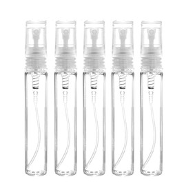 KEAIYYJ- Perfume Travel Refillable Mini Spray Bottle Cologne Atomizer Small Sprayer Sample Empty Containers 5ml 10 Pack