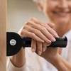 Flip Up Grab Bar for Doorway,Door Assistant Support Grip Handle,Wall