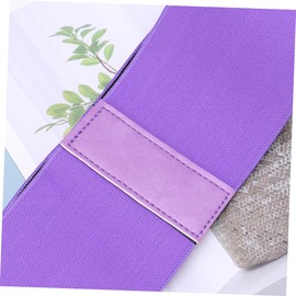 BESPORTBLE Fitness Resistance Band for Hip Training Non-Slip Elastic Loop for Women Purple for Glute Activation Squats and Side Steps Durable Portable Exercise Band