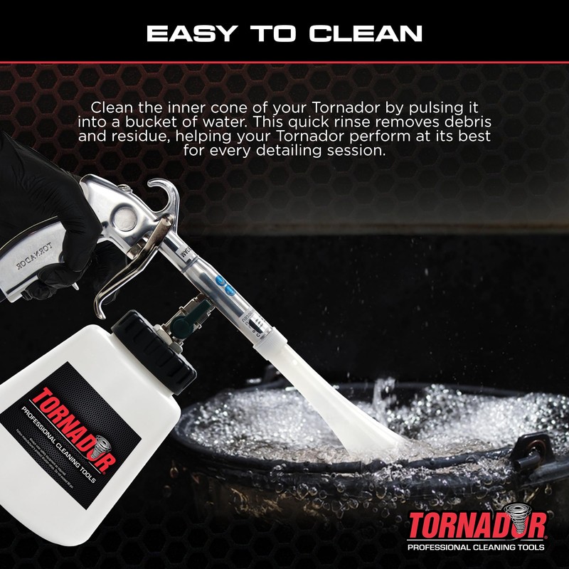 Tornador Z-010 Classic Cleaning Tool Bundle with 2oz Enzyme Cleaner