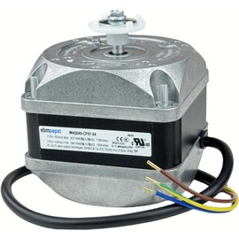 for ebm-papst M4Q045-CF07-04 Freezer Condenser Fan Motor, 115V AC Fan Motor Compatible with Qideyipe,0.80/0.74A 50Hz/60Hz 1550RPM, Refrigerator Cover Pole Motor M4Q045-CF07-04