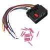 Door Wire Harness Connector Pigtail 5013961AA 14 Way Replacement for