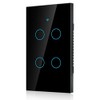 Apagador WiFi Inteligente de Pantalla Táctil, Control de Voz, Luz